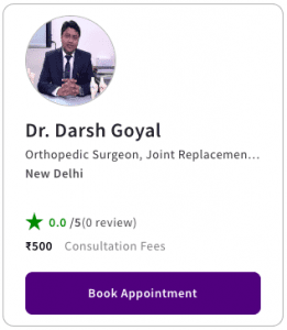 dr darsh goyal acl surgery